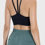 Millennia Square Neck Wide Strap Active Tank - All Mine Now Clothing