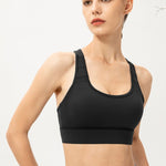 Scoop Neck Long Sports Bra - All Mine Now Clothing