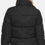 Zenana Zip Up Turtleneck Puffer Jacket with Pockets - All Mine Now Clothing