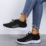 Breathable Mesh Lace Up Sneakers - All Mine Now Clothing