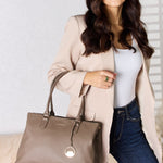 David Jones Structured Leather Handbag - All Mine Now Clothing