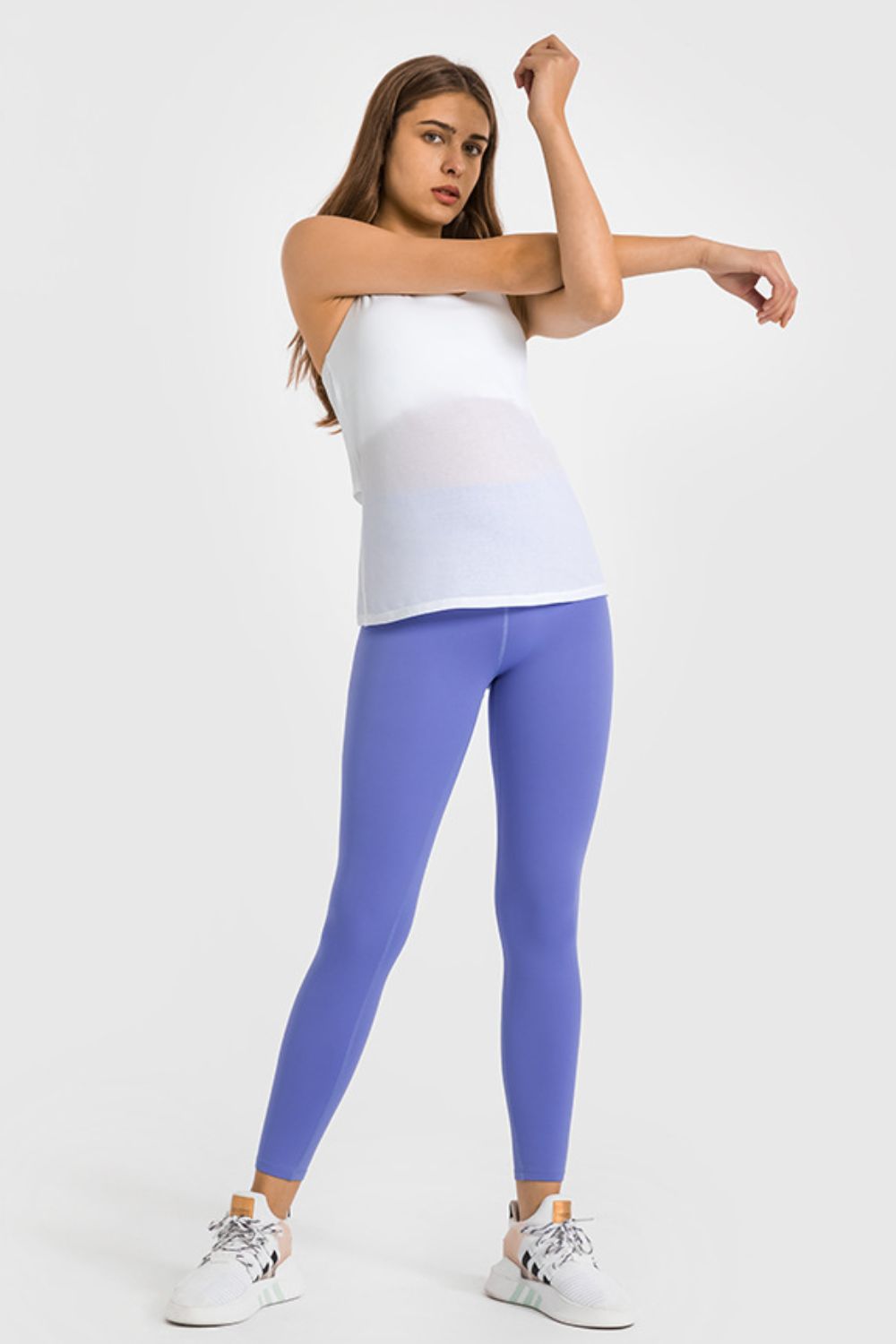 Millennia High Waist Ankle-Length Yoga Leggings - All Mine Now Clothing