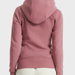 Millennia Zip Up Seam Detail Hooded Sports Jacket - All Mine Now Clothing