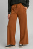 Umgee Drawstring Wide Leg Pants with Pockets - All Mine Now Clothing