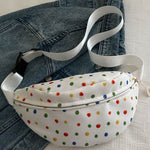 Contrast Polka Dot Crossbody Bag - All Mine Now Clothing