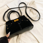 Suede Adjustable Strap Double-Use Handbag - All Mine Now Clothing