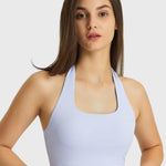 Millennia Breathable Halter Neck Sports Bra - All Mine Now Clothing