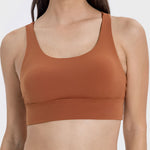 Millennia Crisscross Scoop Neck Active Tank - All Mine Now Clothing