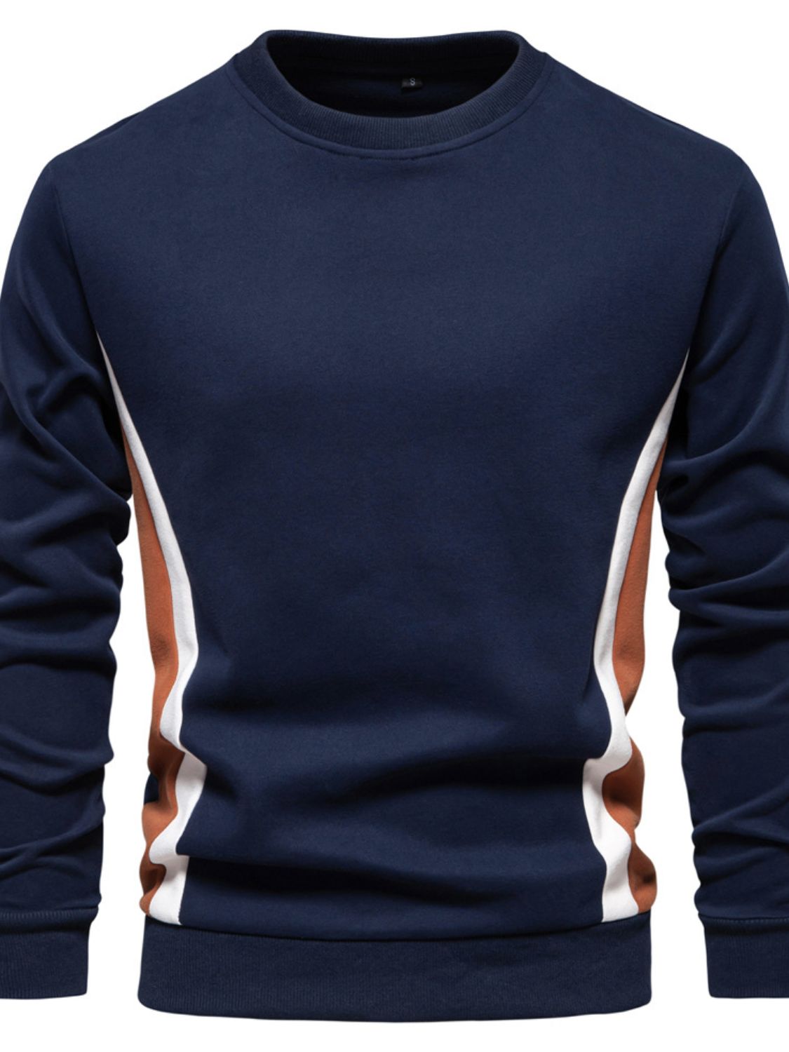 Men's Side Striped Contrast Sweatshirt