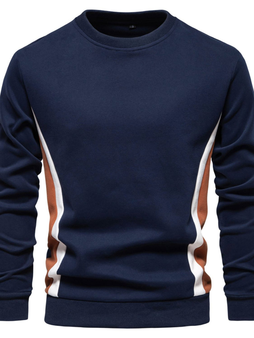 Men's Side Striped Contrast Sweatshirt