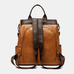 PU Leather Large Backpack Bag - All Mine Now Clothing