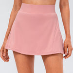 High Waist Pleated Active Skirt - All Mine Now Clothing