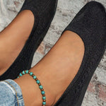 Round Toe Flat Slip-Ons