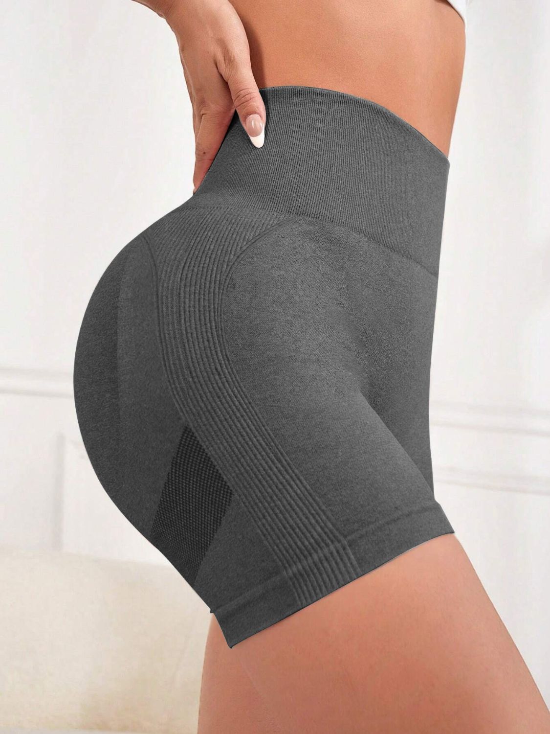 High Waist Active Shorts - All Mine Now Clothing