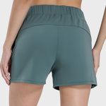 Millennia Elastic Waist Active Shorts - All Mine Now Clothing