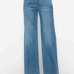 bytos Full Size High Rise Wide Leg Jeans with Pockets Trendsi