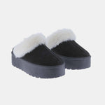 Weeboo Thick Bottom Fur Trim Snow Slippers - All Mine Now Clothing