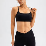 Crisscross Spaghetti Strap Active Cami - All Mine Now Clothing