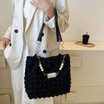 Bubble Textured Tote Bag - All Mine Now Clothing