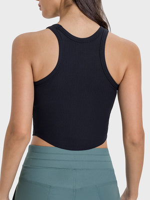 Millennia Round Neck Racerback Active Tank - All Mine Now Clothing