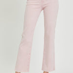 RISEN Full Size High Rise Tummy Control Straight Jeans Trendsi