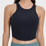 Millennia Round Neck Racerback Active Tank - All Mine Now Clothing