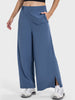 Millennia Slit Wide Leg Active Pants - All Mine Now Clothing