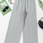 Drawstring Wide Leg Active Pants - All Mine Now Clothing