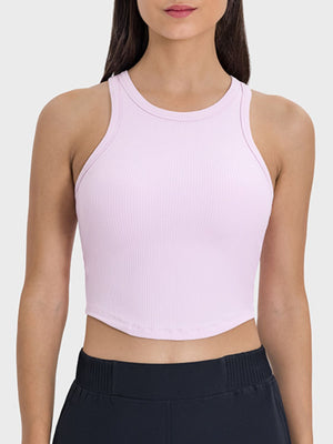 Millennia Round Neck Racerback Active Tank - All Mine Now Clothing