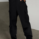 Pocketed Elastic Waist Active Joggers - All Mine Now Clothing