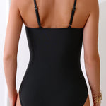 Cutout Spaghetti Strap One-Piece Swimwear - All Mine Now Clothing