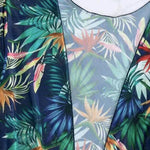 Printed Halter Neck Three-Piece Swim Set - All Mine Now Clothing