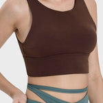 Millennia Backless Wide Strap Active Bra - All Mine Now Clothing