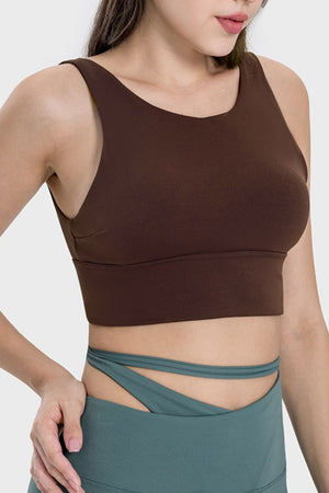 Millennia Backless Wide Strap Active Bra - All Mine Now Clothing