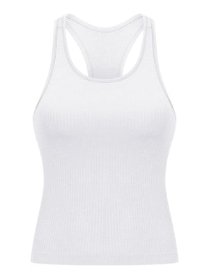 Millennia Round Neck Racerback Active Tank - All Mine Now Clothing