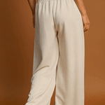 Drawstring Wide Leg Pants