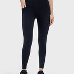 Millennia Pocketed High Waist Active Leggings - All Mine Now Clothing