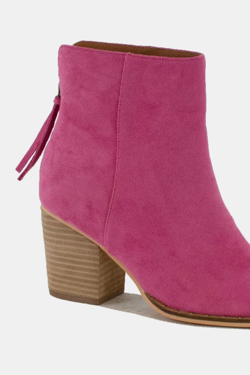 Beast Fashion Suede Point Toe Ankle Booties - All Mine Now Clothing