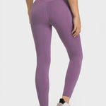 Millennia V-Waist Yoga Leggings with Pockets - All Mine Now Clothing