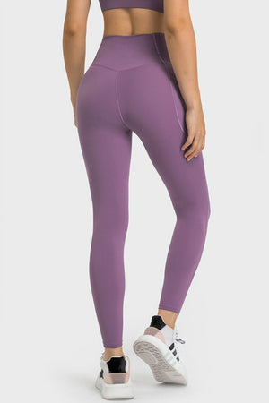 Millennia V-Waist Yoga Leggings with Pockets - All Mine Now Clothing