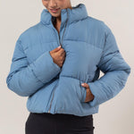 HYFVE Quilted Back Drawstring Puffer Jacket - All Mine Now Clothing