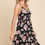 Culture Code Full Size Floral Frill Cami Dress Trendsi