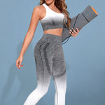 Gradient Sports Tank and Leggings Set - All Mine Now Clothing