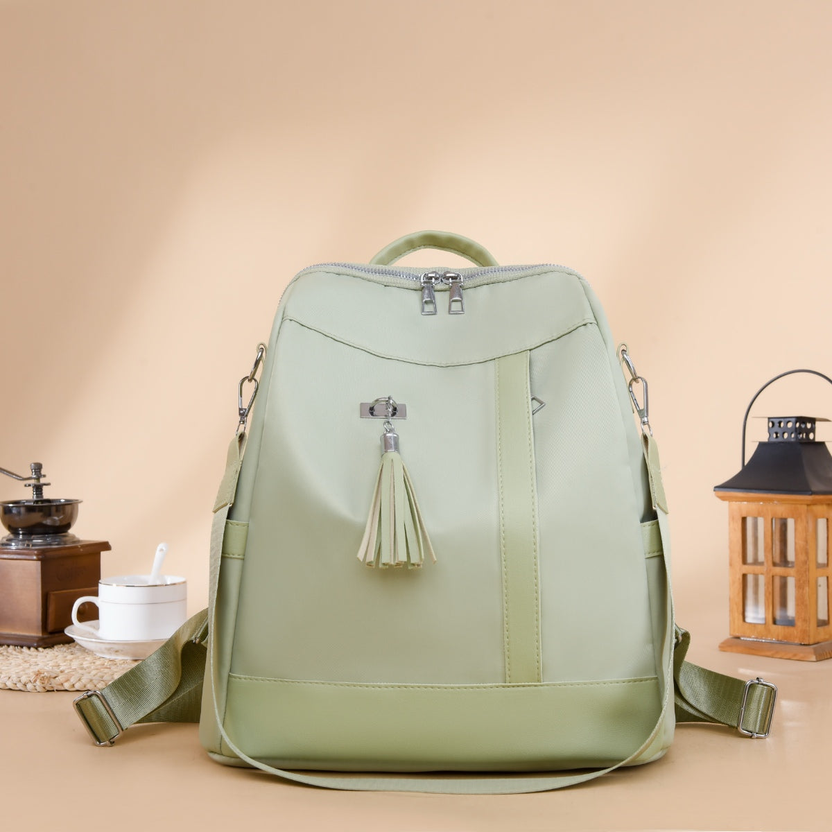 Tassel Oxford Cloth Backpack Bag - All Mine Now Clothing