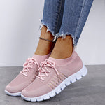 Breathable Mesh Lace Up Sneakers - All Mine Now Clothing