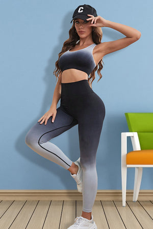 Gradient Sports Tank and Leggings Set - All Mine Now Clothing