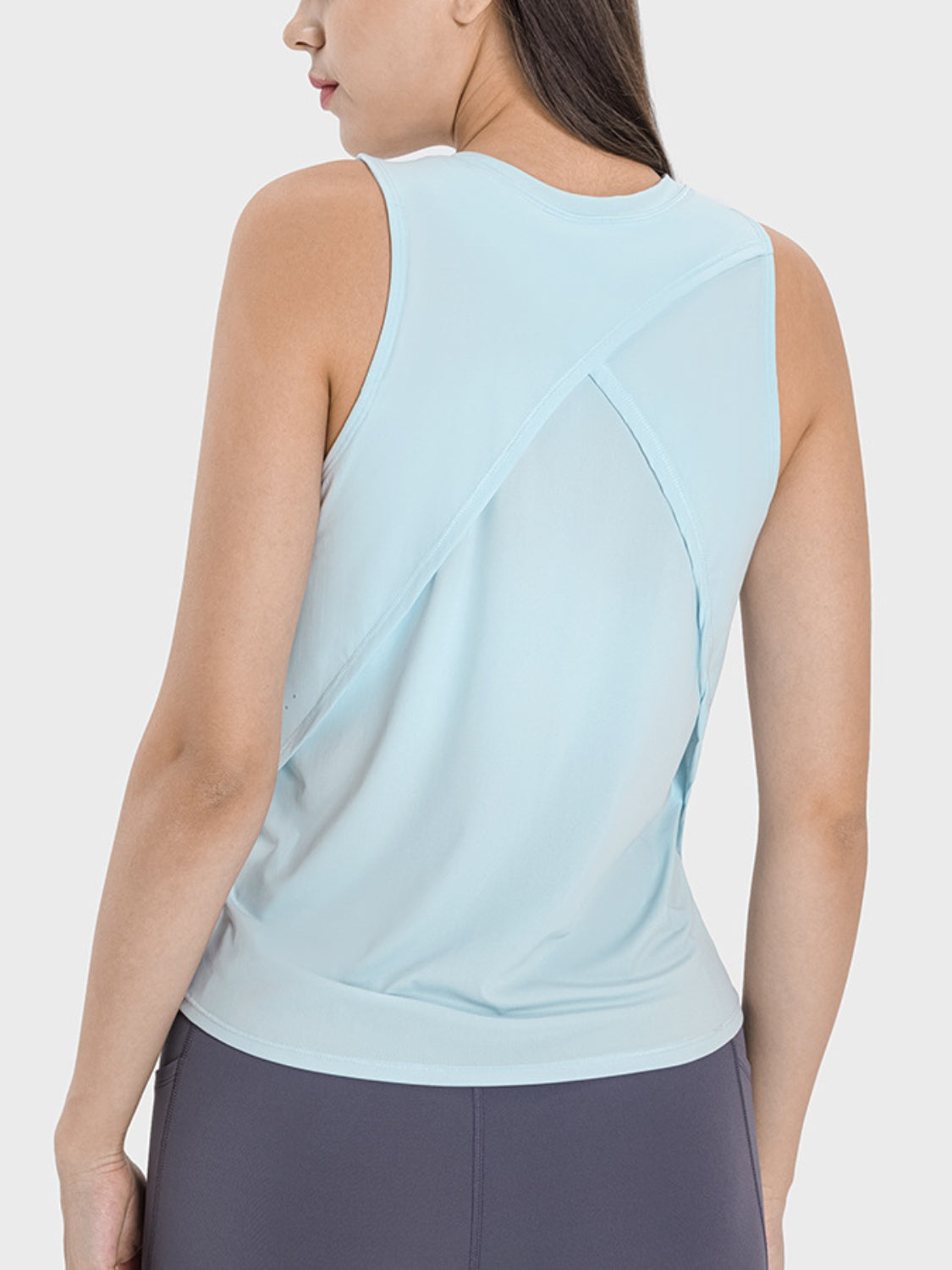 Millennia Round Neck Active Tank - All Mine Now Clothing