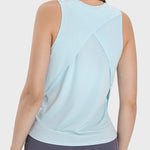 Millennia Round Neck Active Tank - All Mine Now Clothing