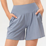 Pocketed Elastic Waist Active Shorts - All Mine Now Clothing