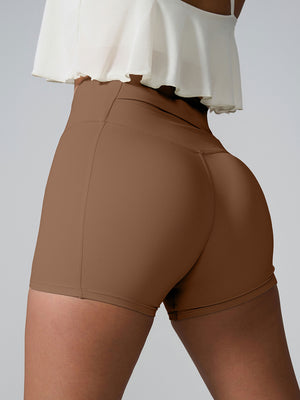 High Waist Active Shorts - All Mine Now Clothing